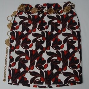 {Ann Taylor} Vine Pencil Skirt